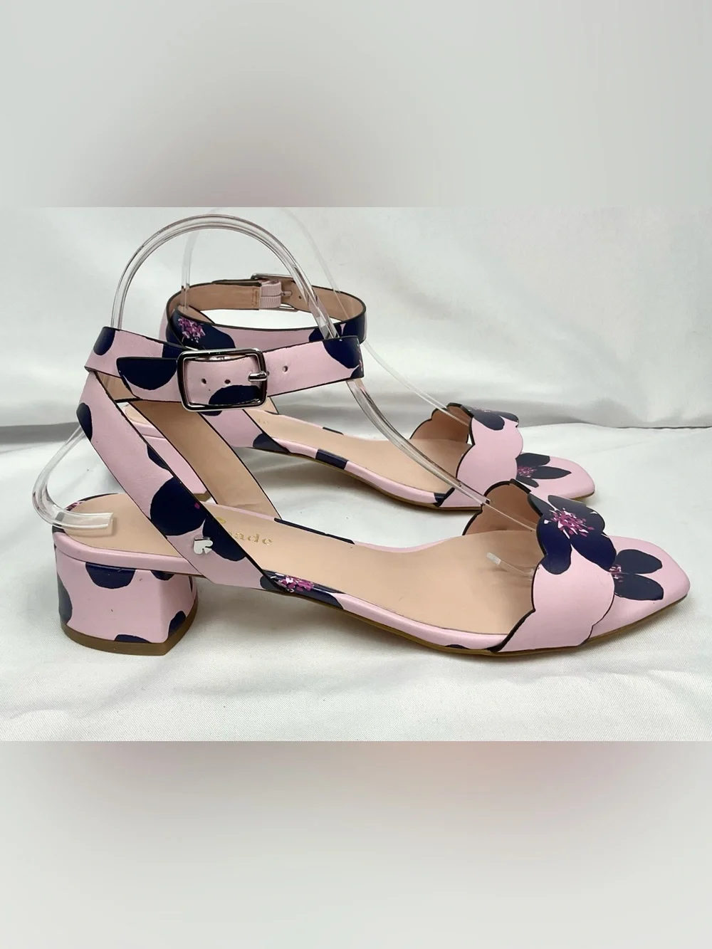 Kate Spade Floral Edie Sandals Sz 10 Pink